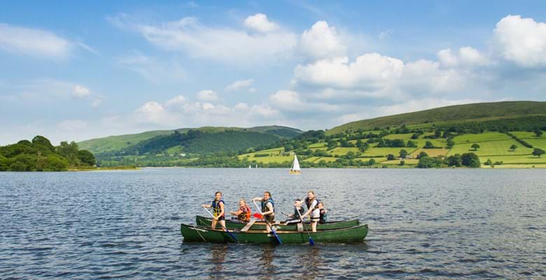 Enjoy Learning Welsh with outdoor activities at Glan-llyn