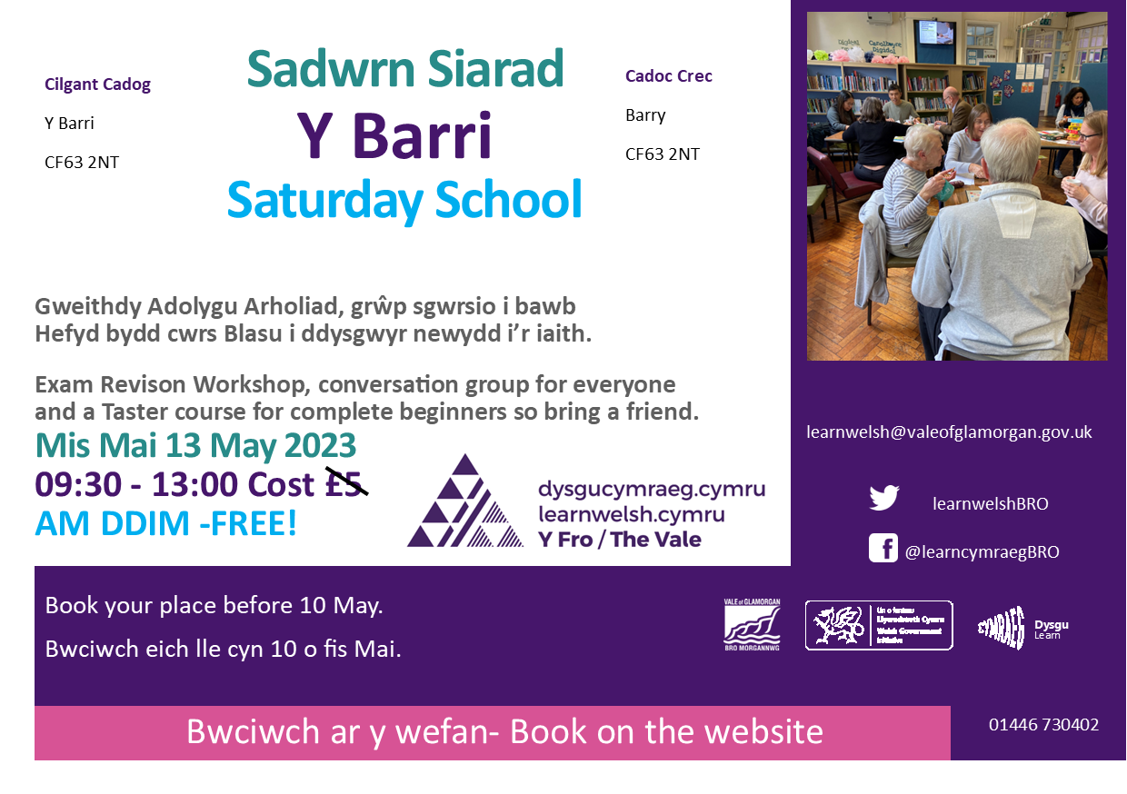Barry Saturday School- Sadwrn Siarad