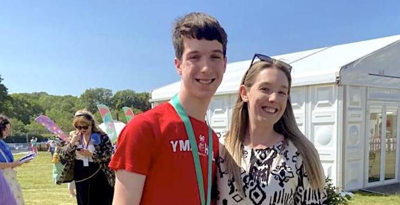 The teacher behind Welsh Learners' Medal winner