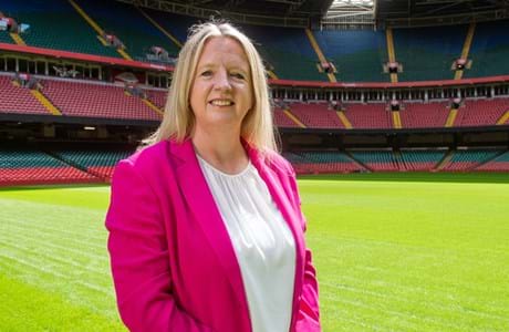 New Chief Executive Officer joins rugby Welsh taster session