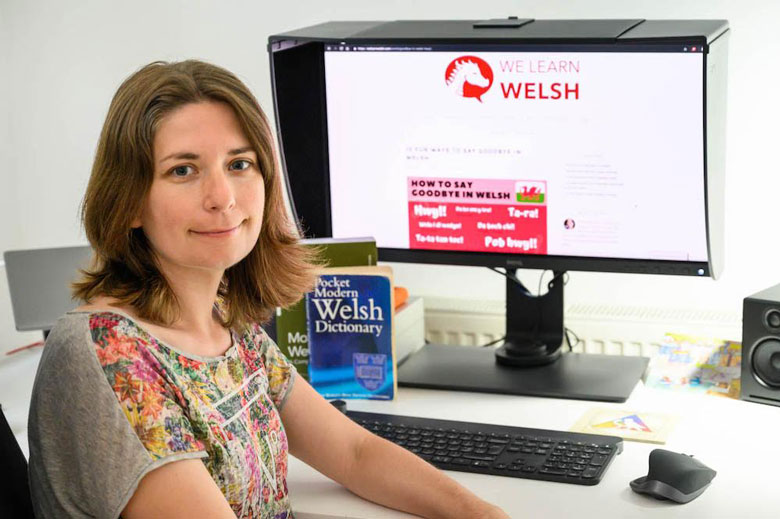 Get to know the person behind brand new website, We Learn Welsh