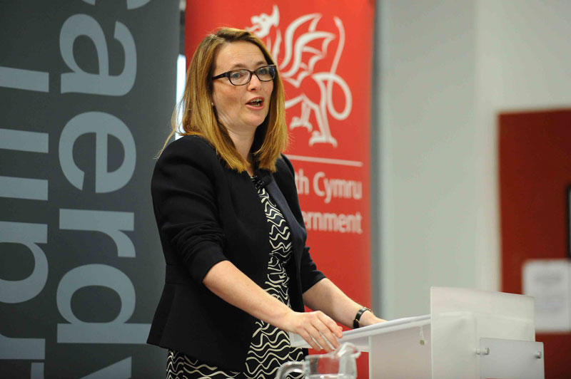 Education Minister Kirsty Williams AM