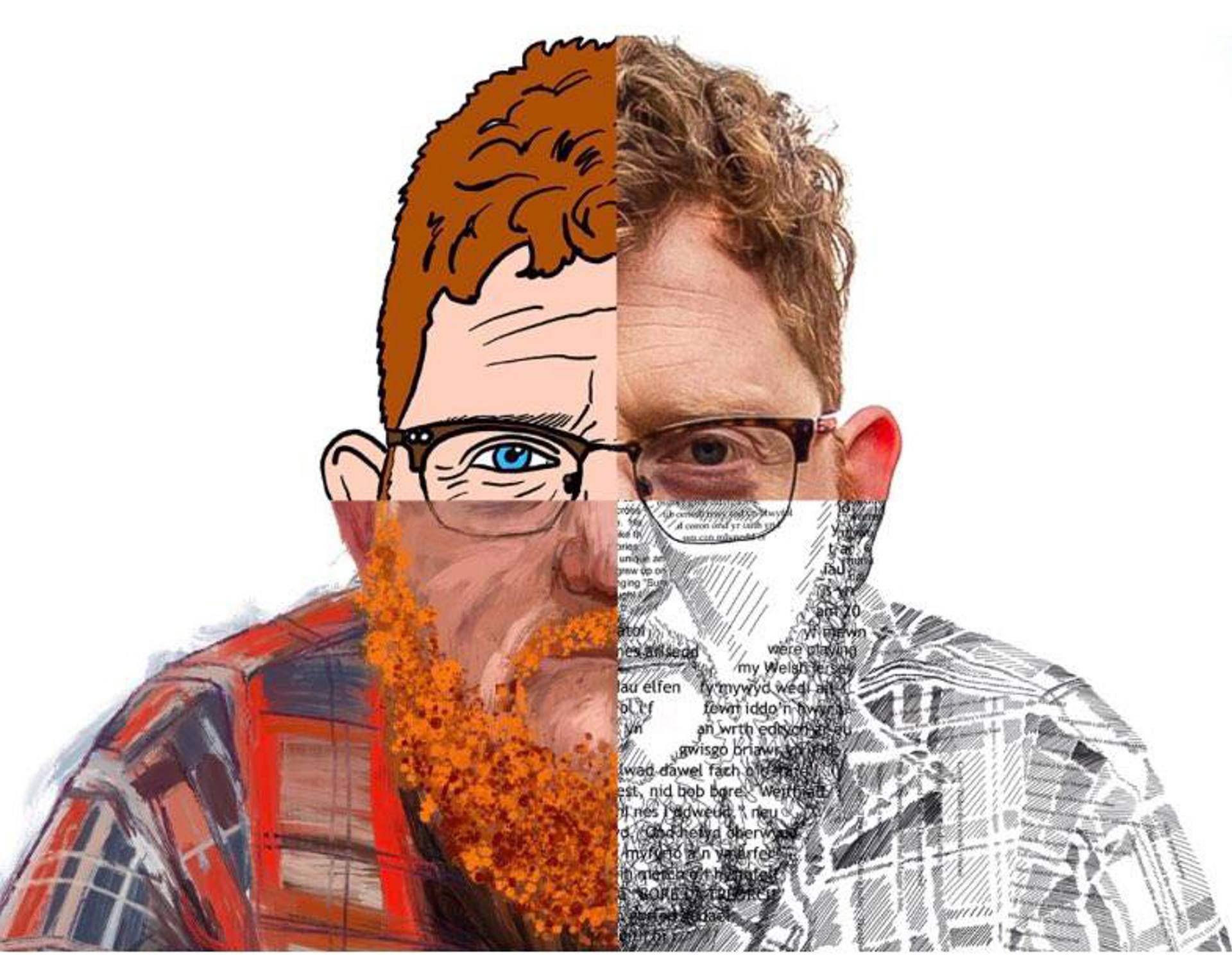 Come and meet the author, artist and television presenter Siôn Tomos Owen