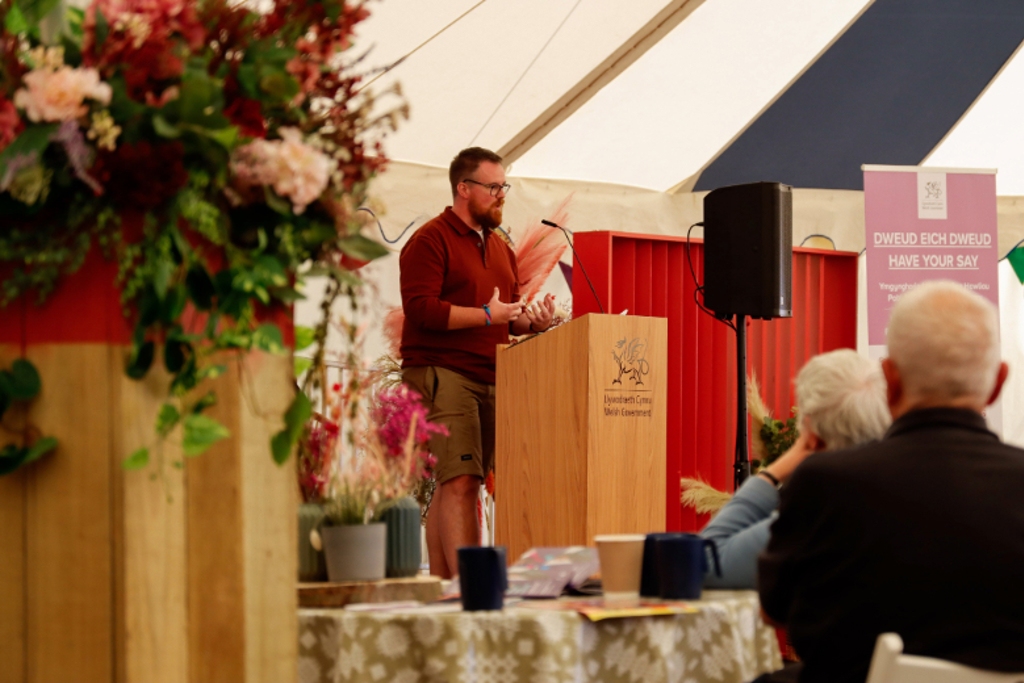 Kierion Lloyd’s speech at the Eisteddfod