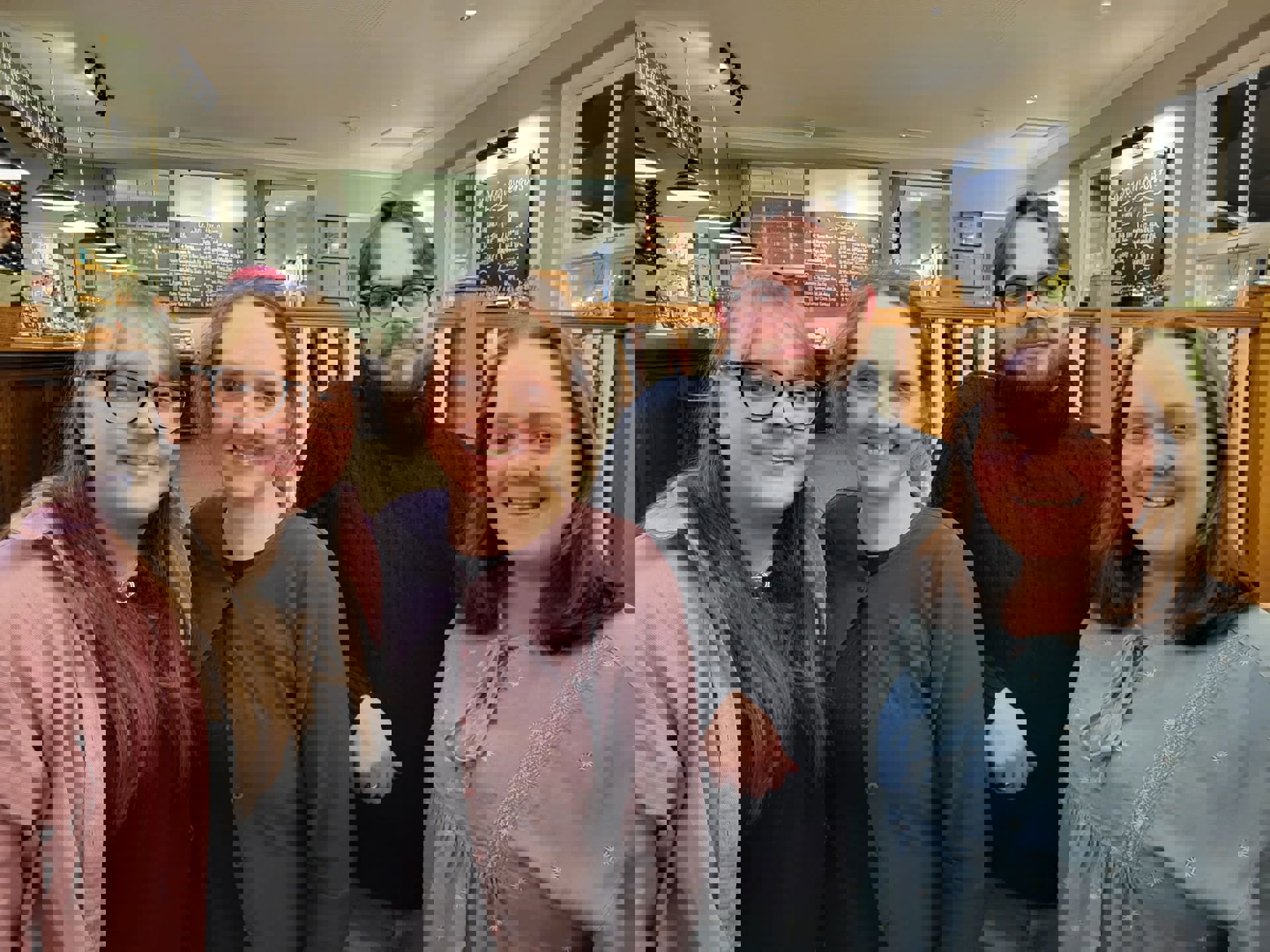 The family that is learning Welsh together